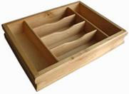 varnish finish solid wood collecting tray
